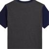 Polo Ralph Lauren Logo Pattern Color Block Cotton Knit Washed Round Neck Short Sleeve T-Shirt Kids tops 323P02588-002