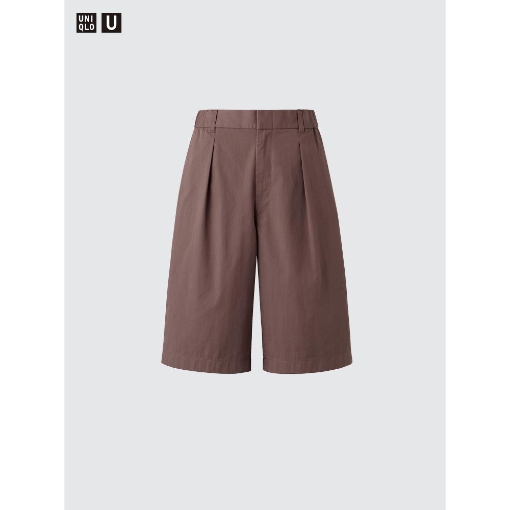 Uniqlo Japan Tuck Wide Shorts