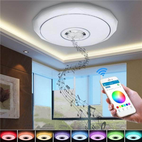 36W  APP LED Ceiling Lamps bluetooth Music colorfull luminaria Led Remote Control