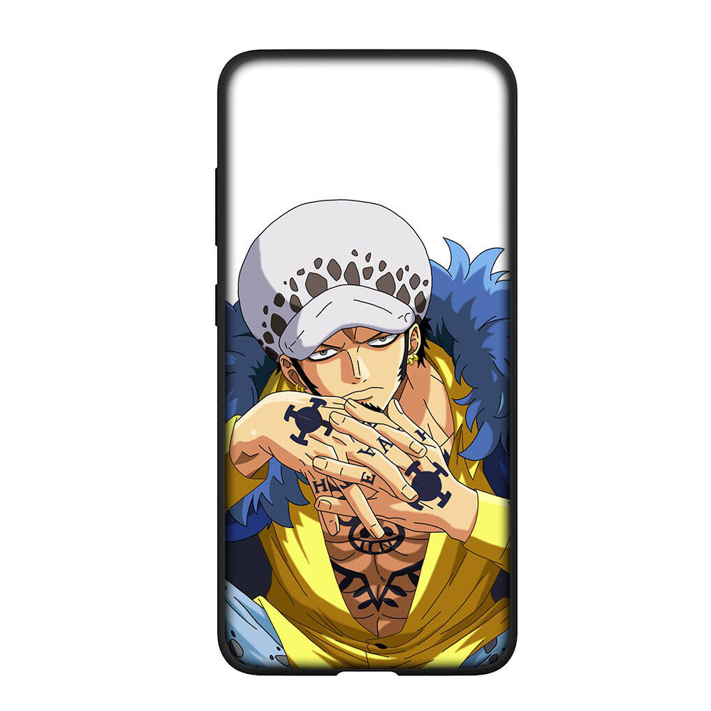 Für Samsung Galaxy S25 S24 S23 S22 Ultra FE Plus A17 A37 A57 A56 A55 A06 A16 A15 A36 A26 A35 A05 A25 A54 A34 Hülle Süßer Trafalgar Law Luffy One Piece