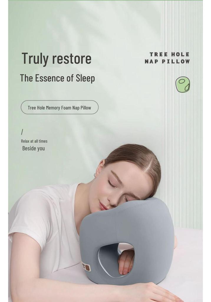 Face-Down Nap Pillow: Perfect for Offices, Students, and Lunch Breaks. Ideal for Adults and Classroom Naps.