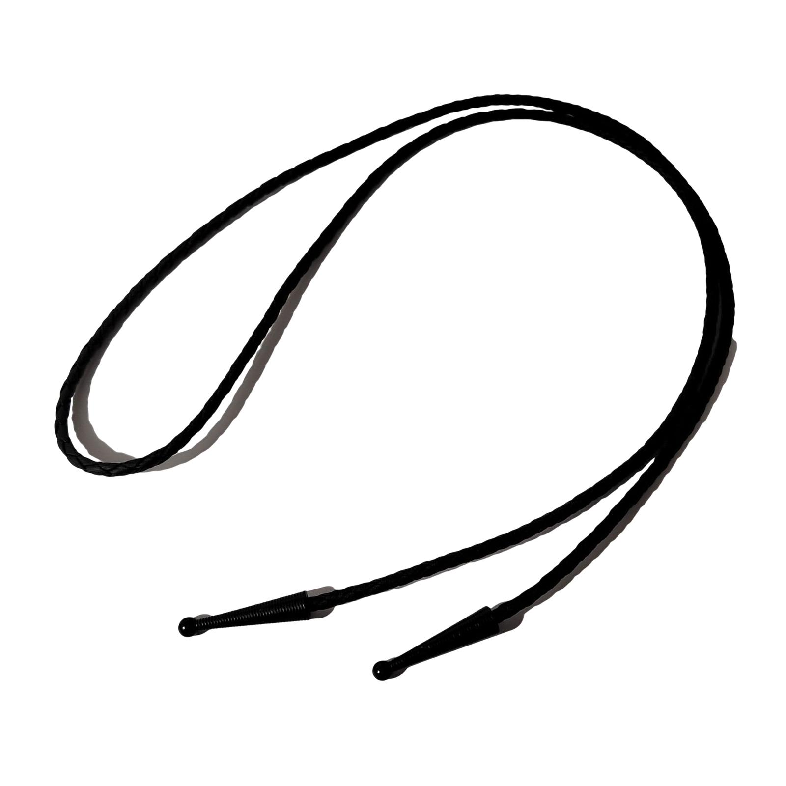 

Customizable Bolo Tie Cord with Charm Necklace Making Kits PU String And Decorative Metal Pendant for Bolo Tie Craft Use 8