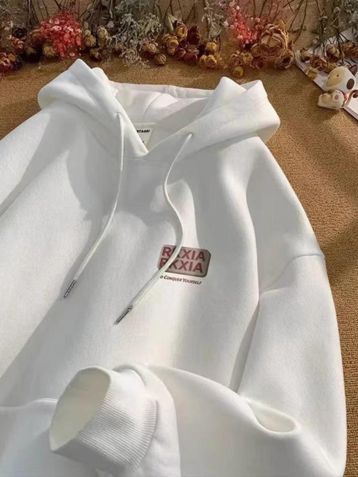 

American hoodie men s hooded autumn 2025 new trendy loose couple jacket 3XL