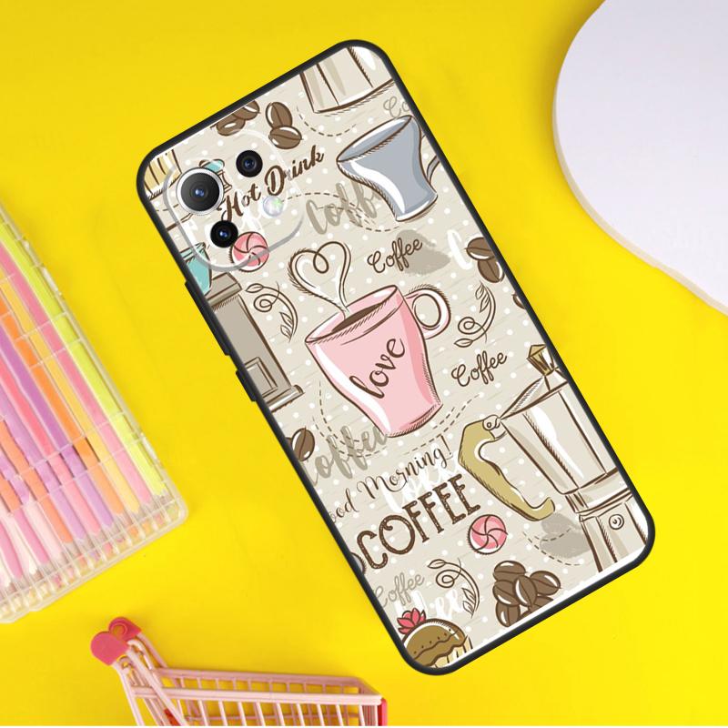 Frist Coffee Cover For Xiaomi 14 Ultra 13 11T 12T 13T 14T Pro POCO X6 X7 Pro X3 X5 F3 F5 F6 M6 Pro Case