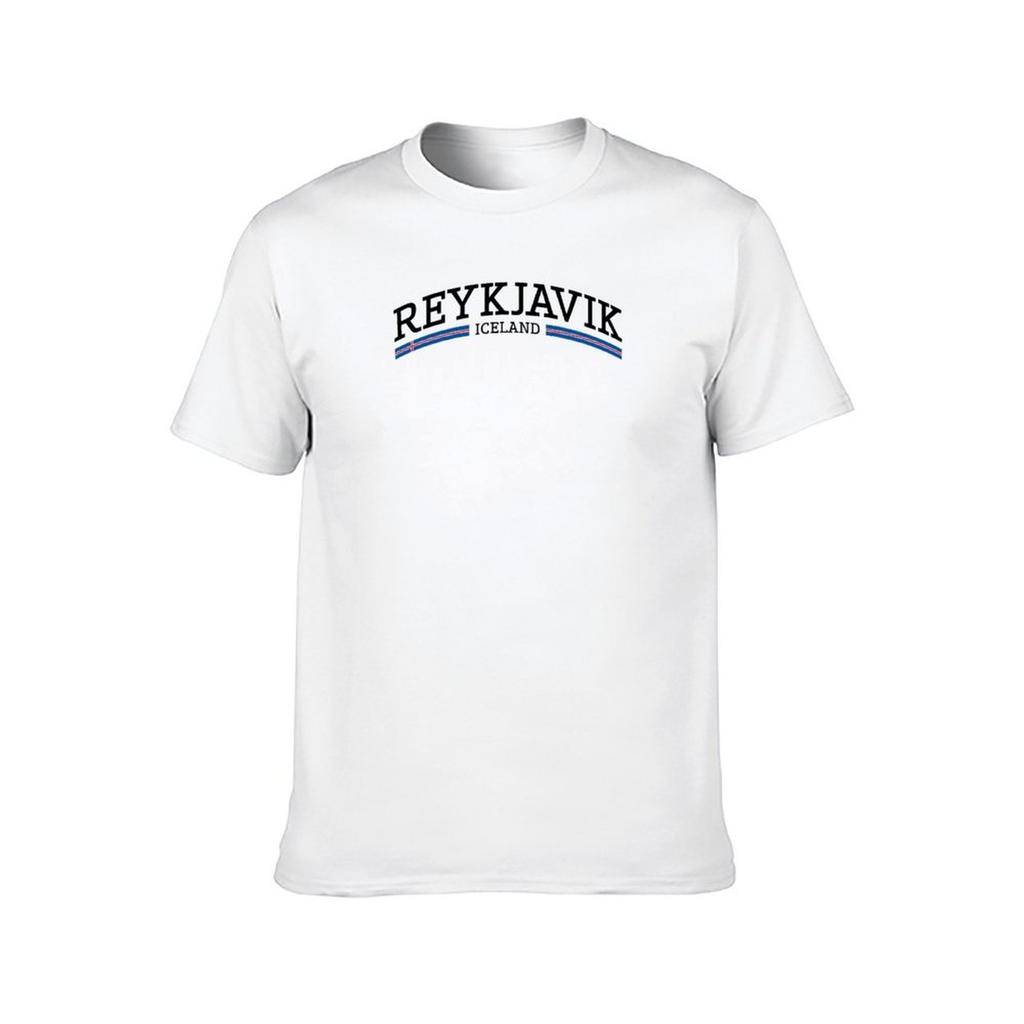 Reykjavik Iceland TShirt t shirts for man cotton soft man graphic t shirt TShirt