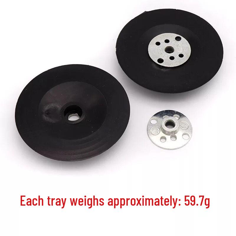 Steel Chassis Grinding & Polishing Disc Backing Pad for Angle Grinders