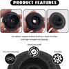 4PCS Car Radiator Support Bushings Rubber,Car Radiator Mount Bushing OEM#21506-4M400/21507-4M400,Radiators Support Bracket Bushing Compatible with