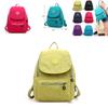 Mini Backpack Waterproof Women Purse Nylon Shoulder Rucksack Small Travel Bag