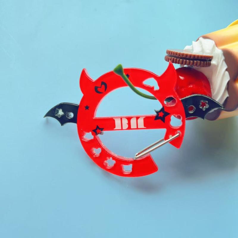 Babymonster Pendant, The Same Cute Mountain Climbing Buckle Pendant As The Acrylic Pendant