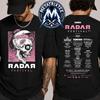 RDR26 Rotting Skull Tee RADAR Festival 2026 Manchester O2 Victoria Warehouse Jul31-Aug2 Two Sided Black T-Shirt
