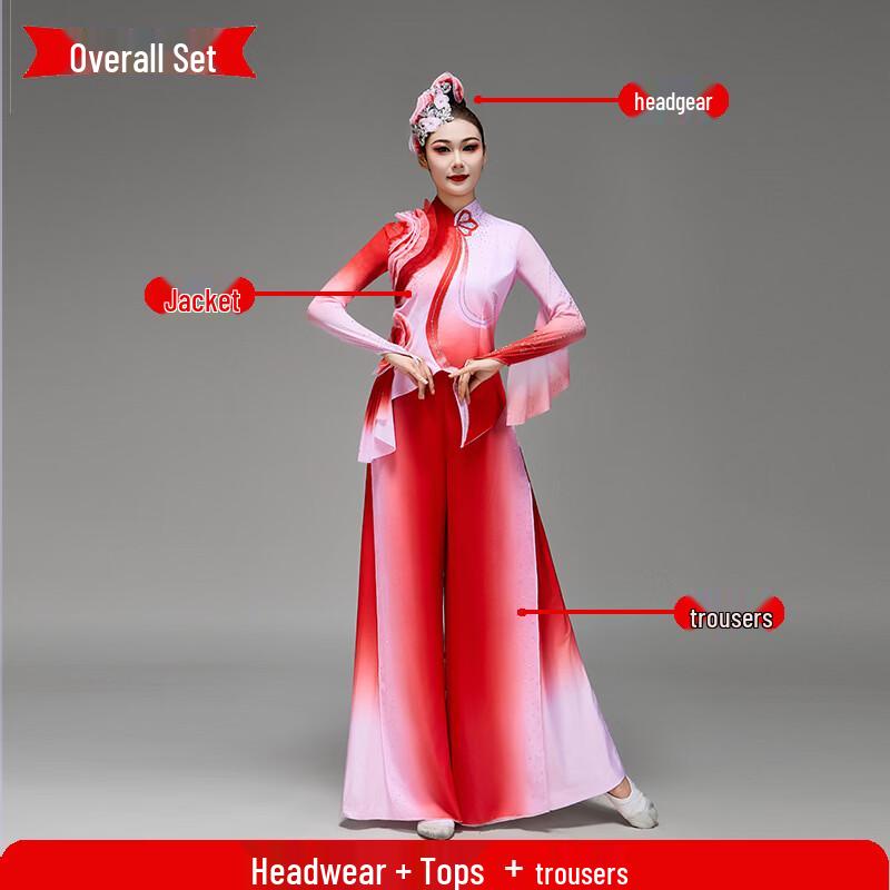 

Hibiscus Yangko Folk Dance Costume S