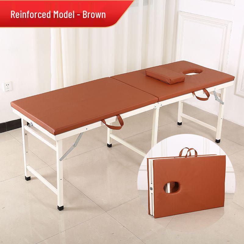 Portable Folding Massage & Examination Bed - Ideal for Physiotherapy, Orthopedic, TCM, Tuina, Beauty Treatments, and Outpatient Services.