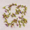 Flowers Artificial 42 Silk Rose Fake Flower Garland Vine Wedding Party Diy Decor