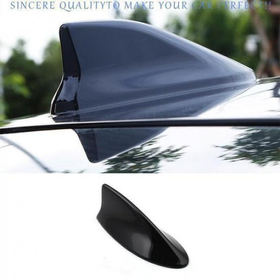 For Toyota Corolla -24 Glossy Black Shark Fin Antenna Aerial Receiver Cover