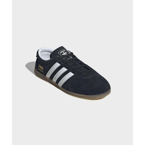 adidas Gazelle Lo Pro Μαύρο Λευκό Καουτσούκ Γυναικεία Αθλητικά Παπούτσια Core-Black Cloud-White JR8886