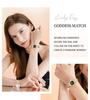 CURREN 9101 Women's Square Dial Quartz Casual Wristwatch