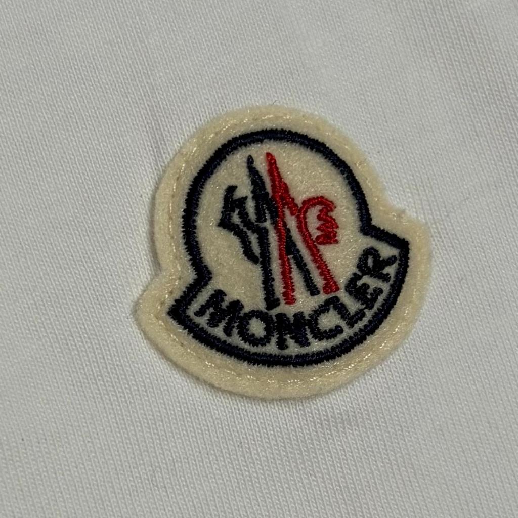 Used MONCLERShort sleeve T-shirt white mens