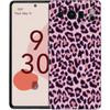Leopard Cheetah print Phone Case For Google Pixel 8 7 6 Pro 8A 6A 7A 5G Soft Silicone Shockproof TPU Black Cover Fundas