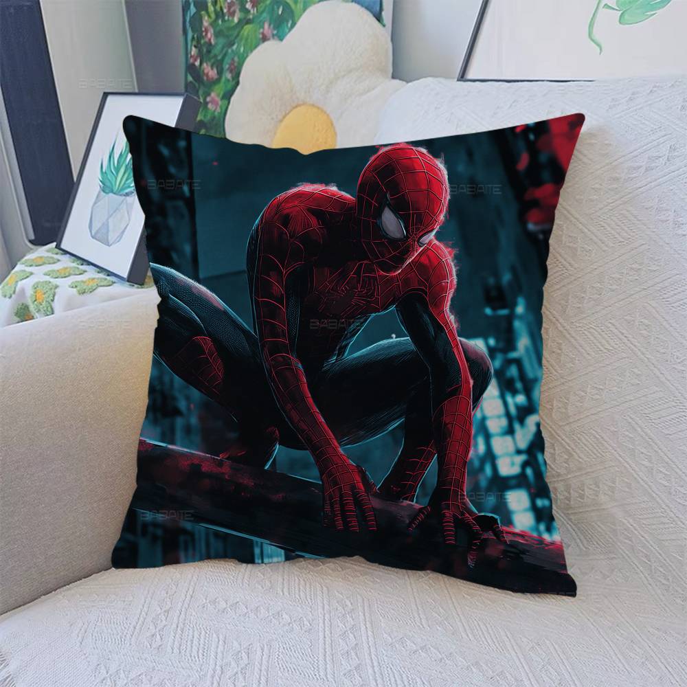 Classic Movie S-Spider Cute M-Mans 45*45Cm Cushion Cover Pillow Cover Decor Pillowcase Home Pillowcase For Couch Pillow