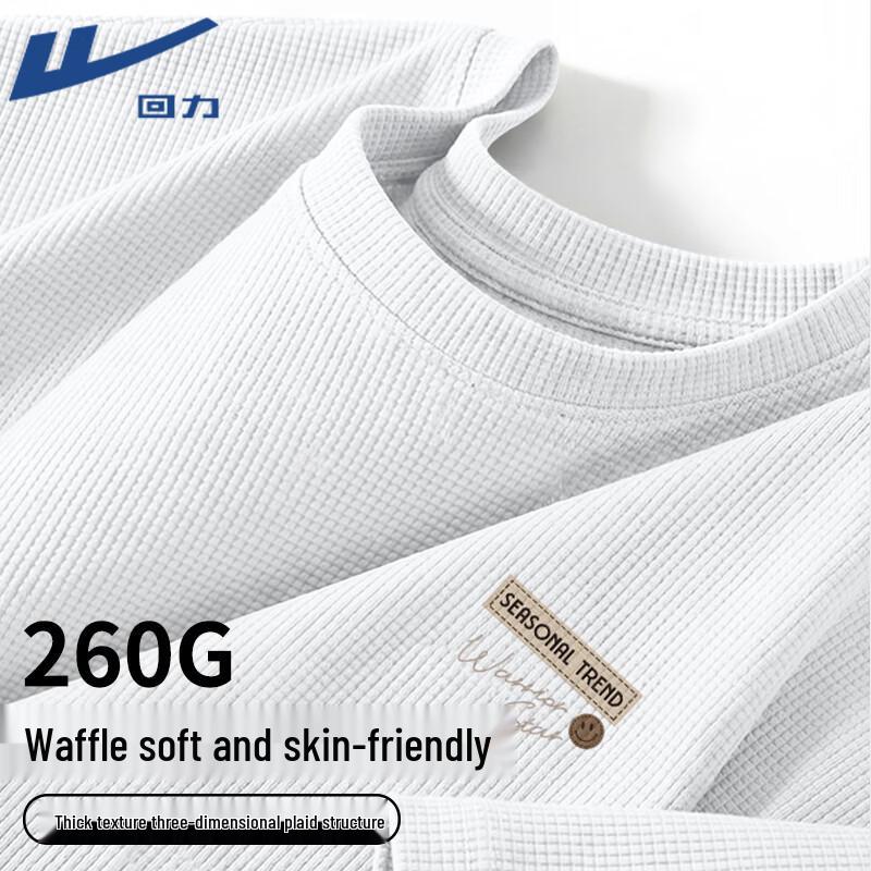 Warrior Waffle Knit Short Sleeve T-Shirt M