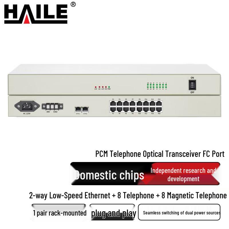 HAILE Multi-Service PCM Optical Transceiver