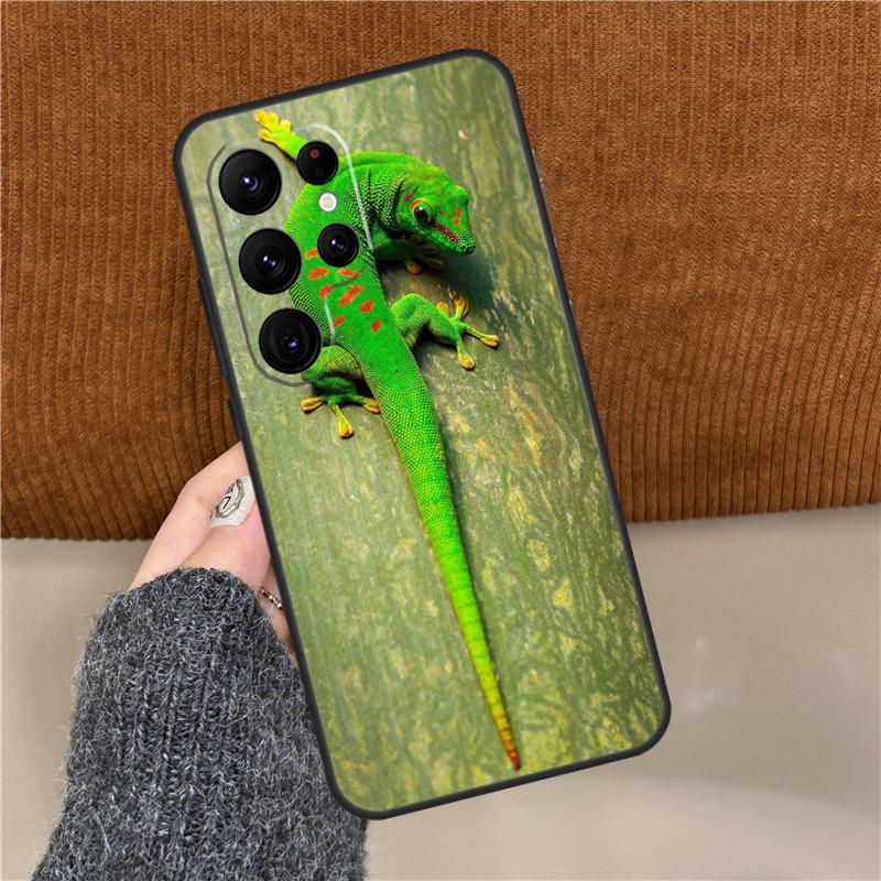 

Lizards Geckos Phone Case For Samsung Galaxy S25 Ultra S9 S10 Plus S20 FE S21 S22 S23 S24 Ultra Back Cover Galaxy S23