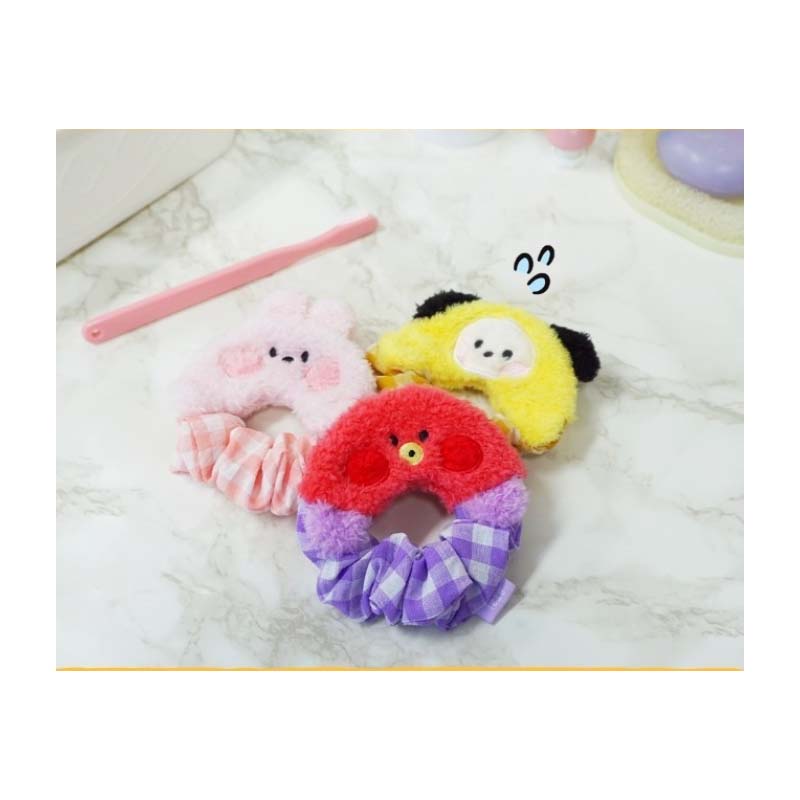 BTS BT21Oficiální Minini Gumička do vlasů Páska Vázanka Kpop Čelenka