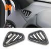 ABS Carbon Fiber for Hyundai Kona Kauai Encino 2017 2018   Car Window Lift Door Armrest Glass Button Switch Accessories
