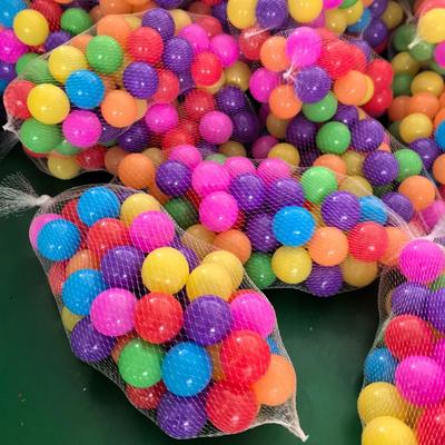 Custom Labeled 50 & 100-Pack Food-Grade Ocean Balls, Thickened Pit Toy Balls for Cross-Border Shipping.