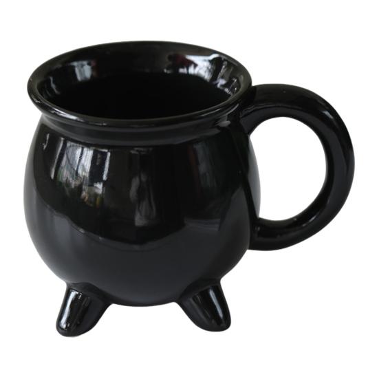 Cauldron Coffee Mug Constellation Tea Cup 350ml Unique Ceramic Mug Halloween Witchy Gifts for Freinds