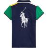 Polo Ralph Lauren Polo Shirt Ribbed Big Pony Print Short Sleeve Kids Kids Tops CWPOKNIG8020621-999