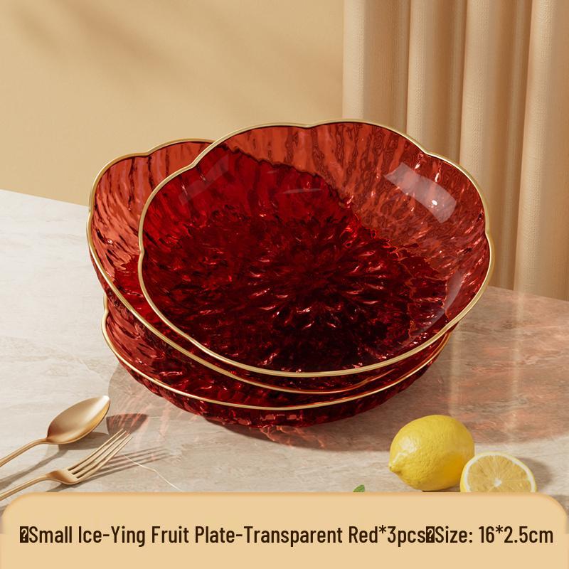 Modern Luxury Fruit and Snack Display Plate for Living Room