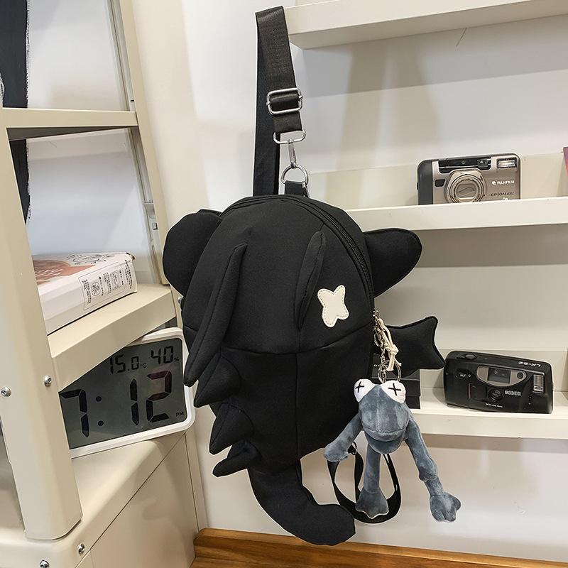 

Рюкзак Креативный Монстр Динозавр Акула Мультяшный Рюкзак для Мужчин и Женщин Новый Смешной и Персонализированный Студенческий Школьный Рюкзак Тренд .