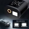 Mini Car Air Compressor - Wireless Portable Tire Inflator with LED Lamp Power Bank Function