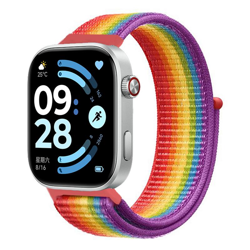 Nylon Loop Strap for Redmi watch 6 5 4 SmartWatch Accessories sport Replacement bracelet correa for xiaomi Mi band 8 9 pro Band