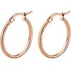 Golden Silver Black Color Hoop Earrings Simple Round Hollow Fashion Personalized Ear Jewelry Gift for Wedding Party Kupe