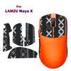 Anti-Slip Mouse Grip Tape Skate Suck Sweat Sticker For Lamzu Maya X Gaming Mouse For Computer E-Sports Gamer