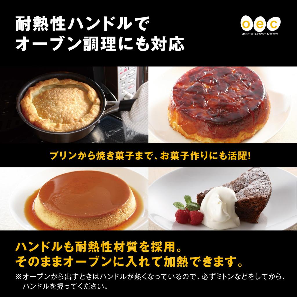 KAI IH Compatible Frying Pan 18cm with Lid Masayo Waki DY5202 O.E.C