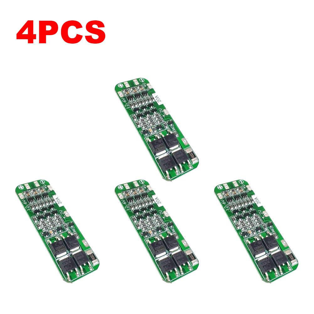 1-10pcs 3S 20A Li-ion Lithium Battery 18650 Charger PCB BMS Protection Board 12.6V 59x20x3.4mm Li-ion Battery for Drill Motor