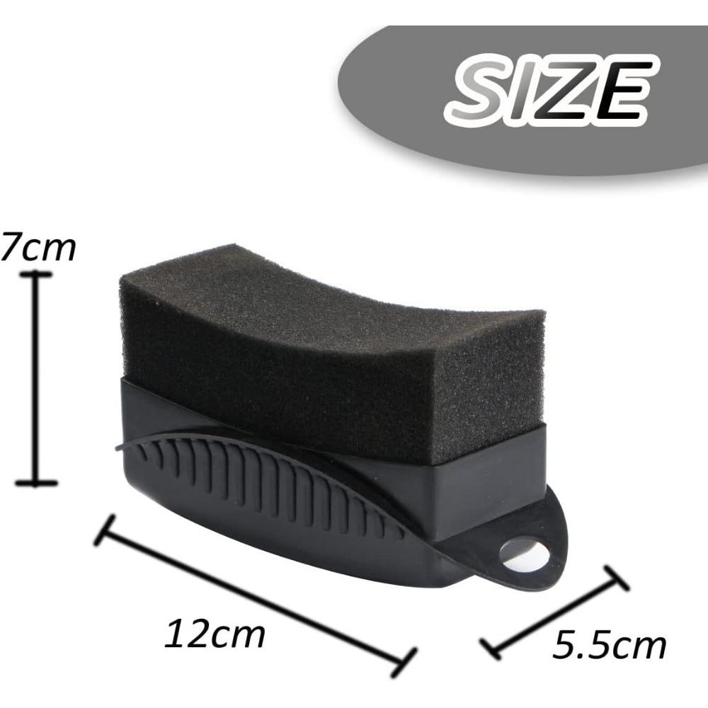 Tire Dressing Applicator Tire Shine Applicator Car Cleaning Supplies Tire Foam for Tire Detailing Reusable Cleaning Sponges for Car Glass
