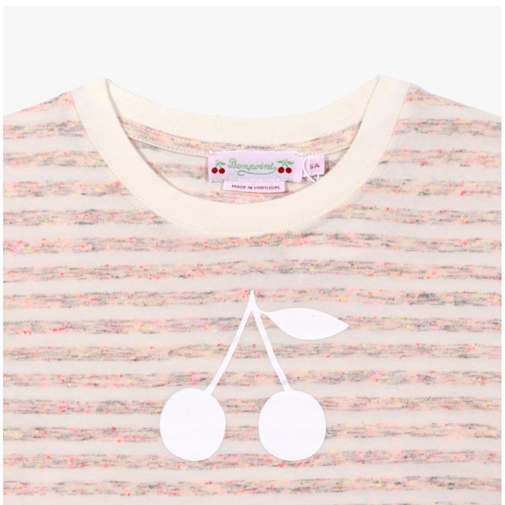 Bong Poang S05gtsk00008 226 Thida Short Sleeve Tee For Girls