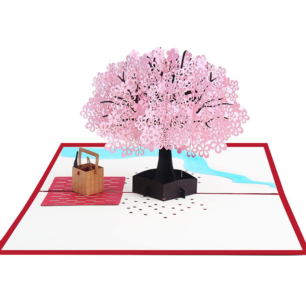 3D Greeting Card Valentine's Day Paper Carving Card