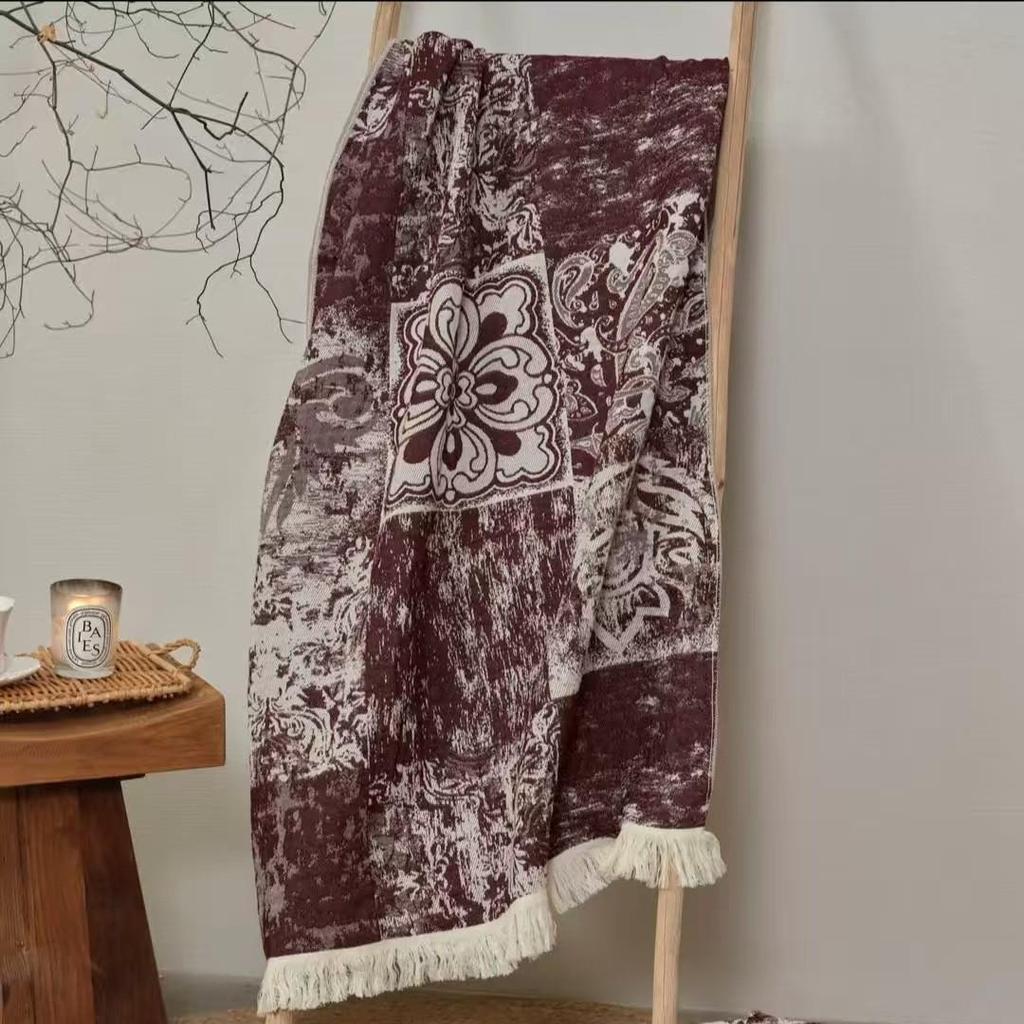 New Soft Ethnic Style Sun God Cotton Bath Towel - Skin-friendly & Absorbent