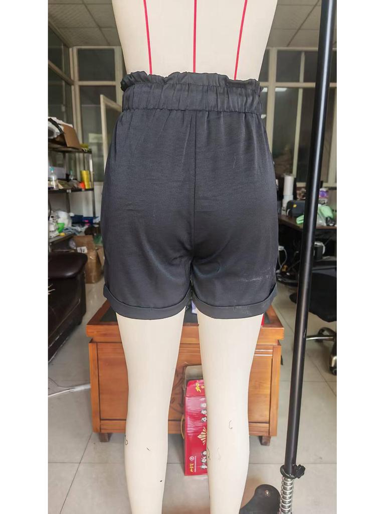 2026 Damen High-Waist Schnelltrocknende Glockentaschen Lässige Shorts - Frühjahrs-/Sommerkollektion