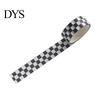 Farbiges Klebeband 1 Rolle Washi Klebehaftklarer Druck Abnehmbar DIY Lichtbeständig Scrapbooking Schachbrettmuster Papier für Kinder