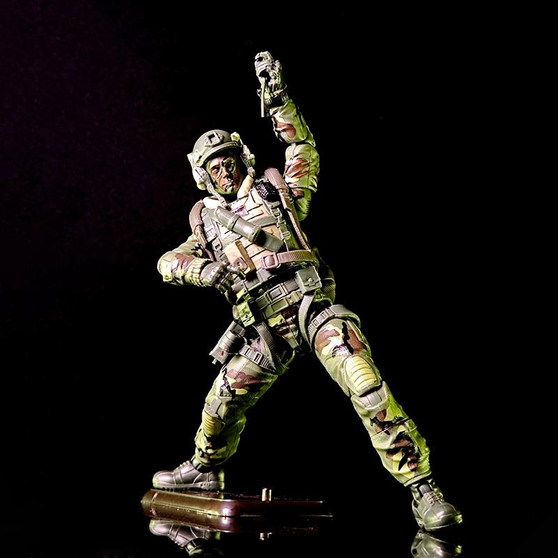 G.I.Joe 6-Inch Gijoe 60Th Anniversary Commemoration Classified Series Action Pilot Jumper Sniper Gifts Toy Model Figures