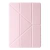 11" Smart Folio PU Leather Acrylic Hard Back Stand Cover for Redmi Pad SE Case with Pencil Holder Foldable Protective Skin Feel