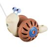 1Pc Rope Assembly Pull Thread Snail Children's Puzzle Assembly Rattle Baby Outdoor Toddler Toy Children's Gift