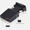 HDTV To VGA Adapter Converters Output Computer Set Top Box Connector Dongle for Laptop PC Monitors Projectors 3.5mm Cabl