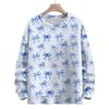Women's Casual Long Sleeve Bow Woolen Sweatshirt Fall  Vacation Long Sleeve Pullover